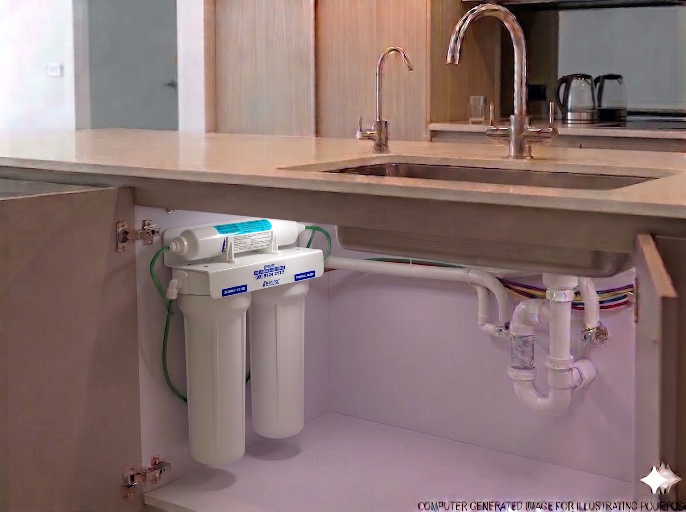 🇺🇸 USA Made Three Stage Undersink - Image 3