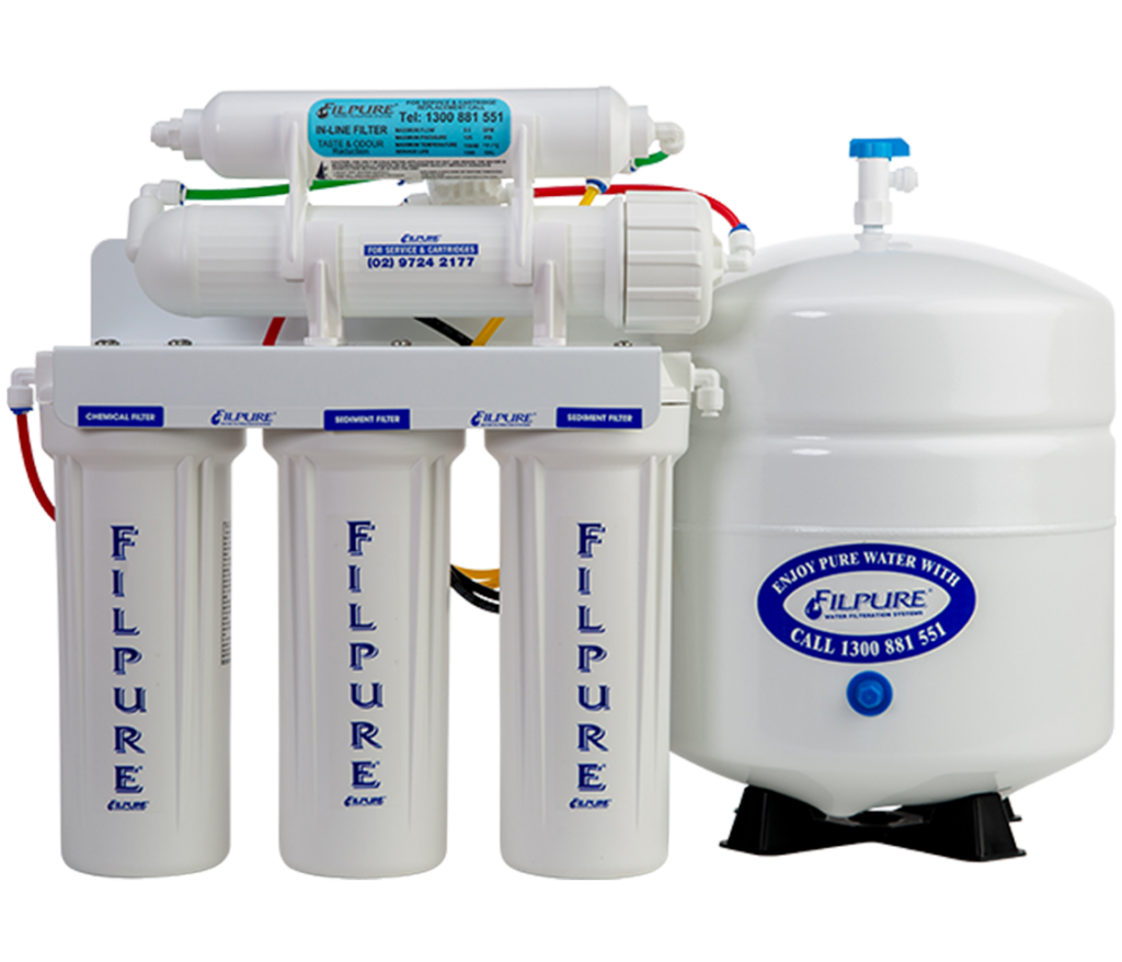 Five stage Reverse-Osmosis water filter