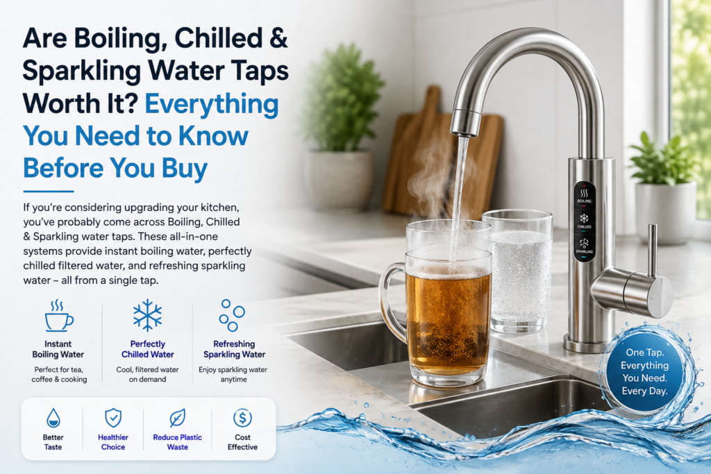 Are Boiling, Chilled & Sparkling Water Taps Worth It?